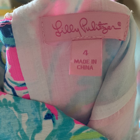 Like New “Lobsters In Love” Lilly Pulitzer Shift Dress - Picture 4 of 4